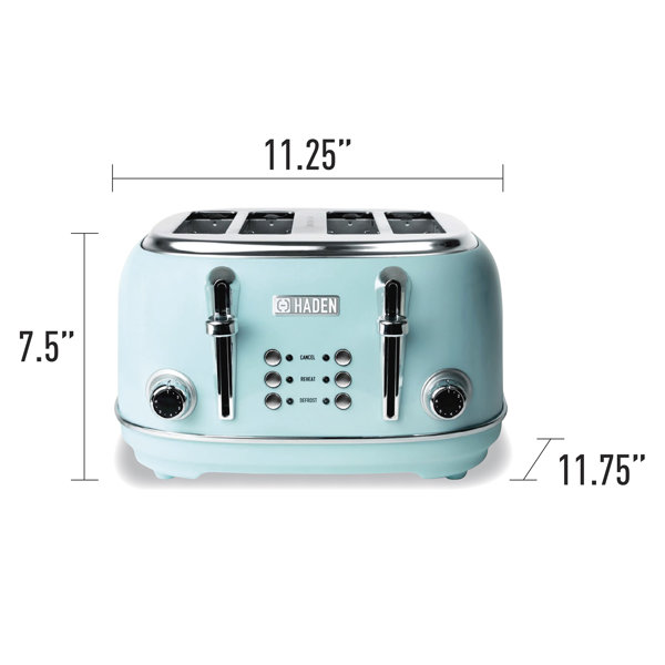 Haden US 4 Slice Long Slot Heritage Toaster & Reviews Wayfair